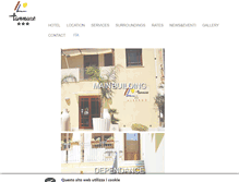 Tablet Screenshot of hoteltannure.it
